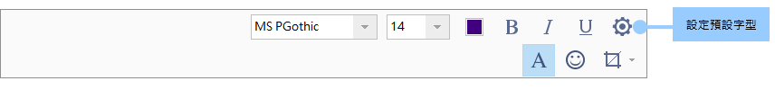 字体